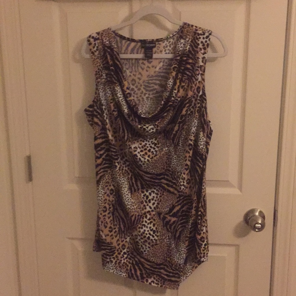 🌈 2 for $25 Sale! Animal Print Tank Top
